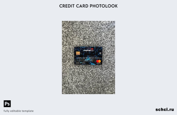 цифровая загрузка USA Capital One, шаблон фотоизображения на лицевой стороне кар
